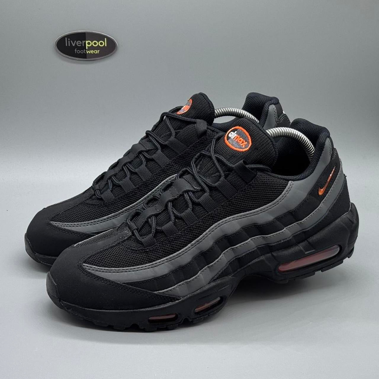 Nike Air Max 95 - Black / Grey / Safety Orange