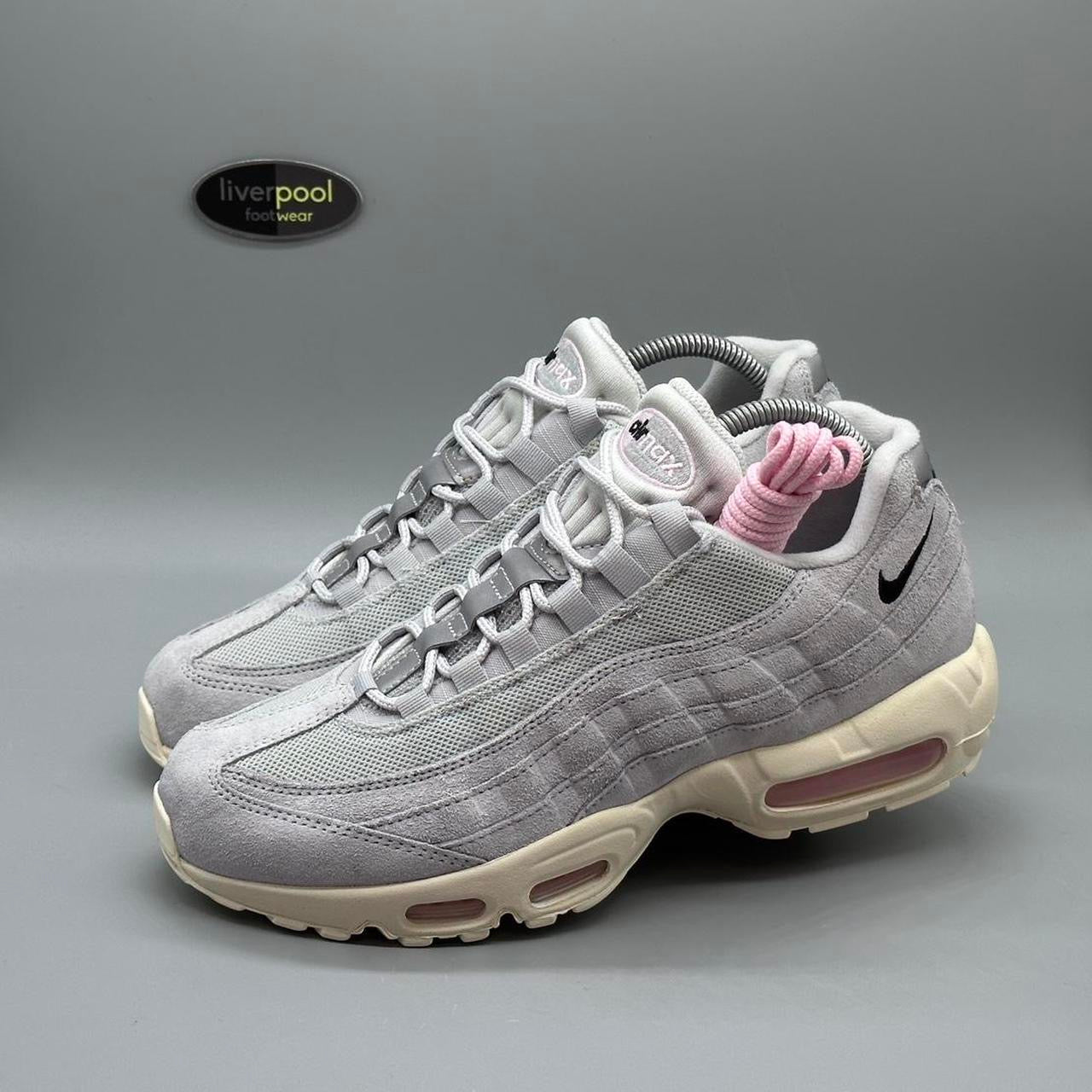 Pronombre tolerancia puede Nike Air Max 95 - Grey Fog / Pink Foam – Liverpool Footwear