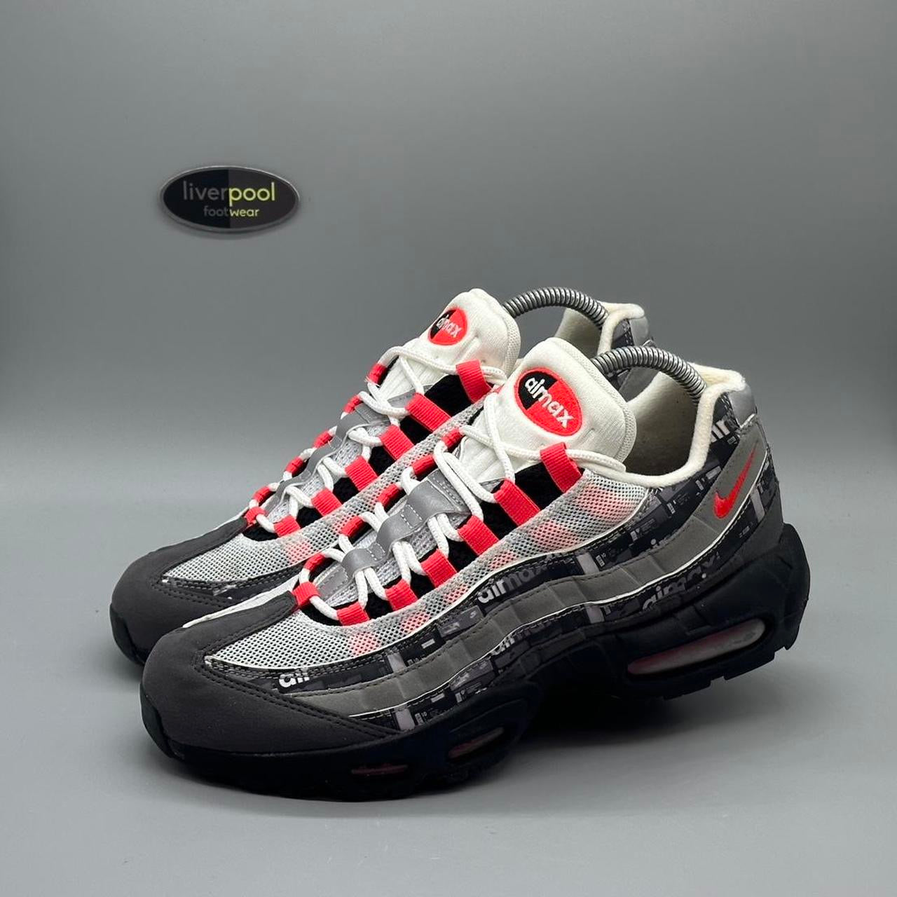 安心売買AIRMAX95 SOLAR RED 靴