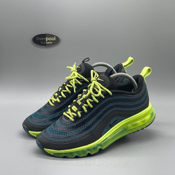 Analist Snor Kauwgom Nike Air Max 97 Hyperfuse- Navy / Fluorescent Green – Liverpool Footwear