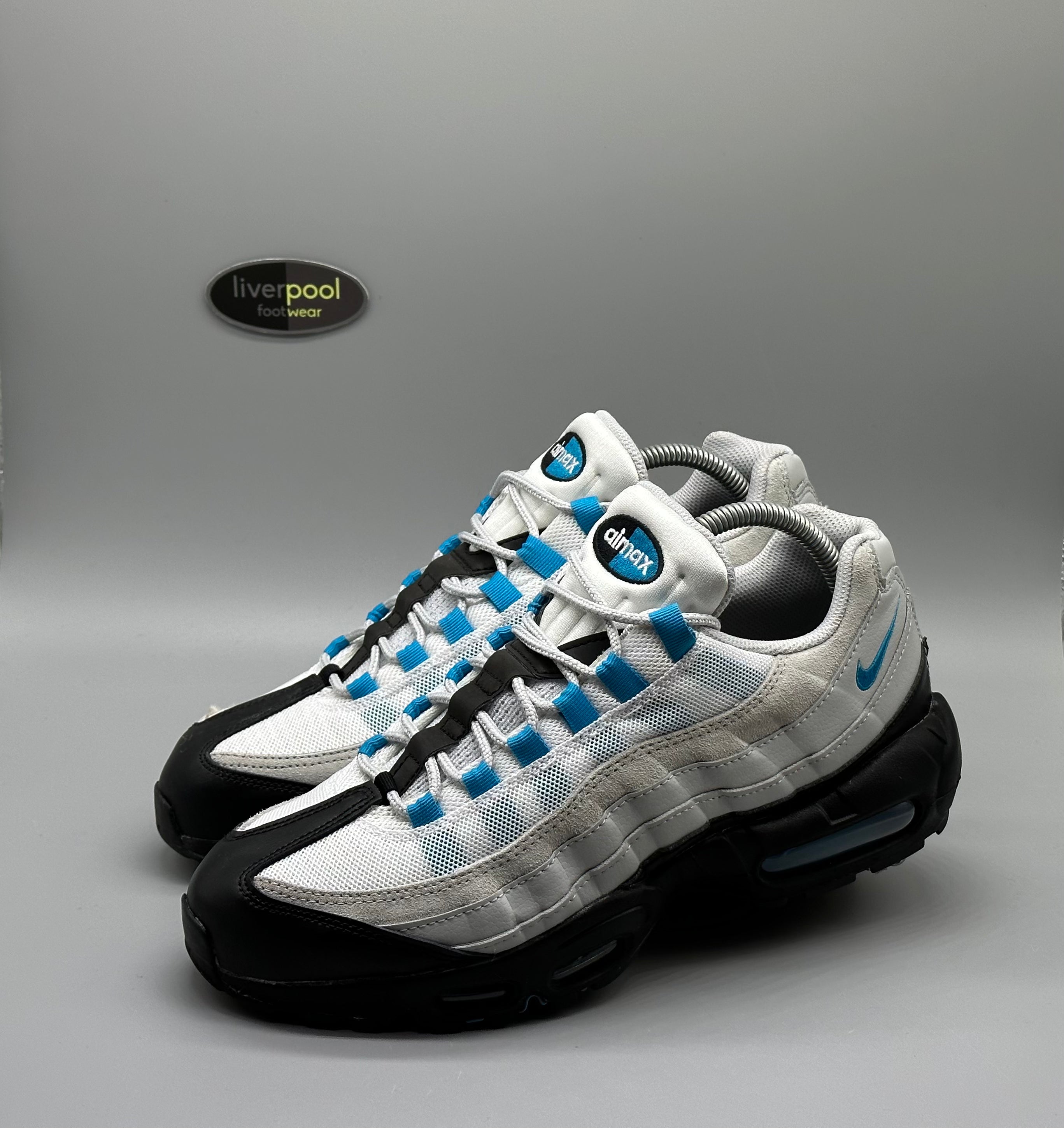 Kontrovers modtage evaluerbare Nike Air Max 95 - Laser Blue – Liverpool Footwear