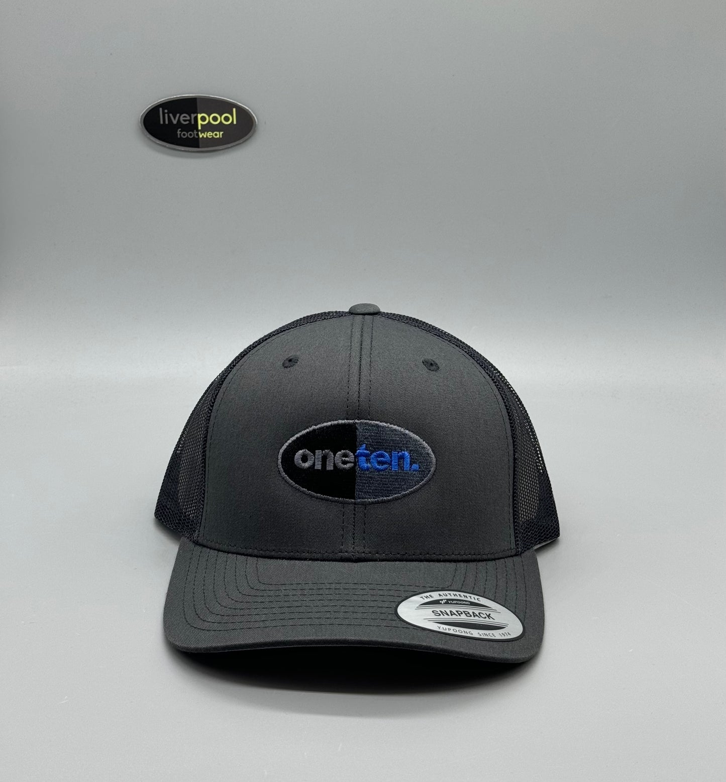 Grey / Photo Blue Trucker Cap