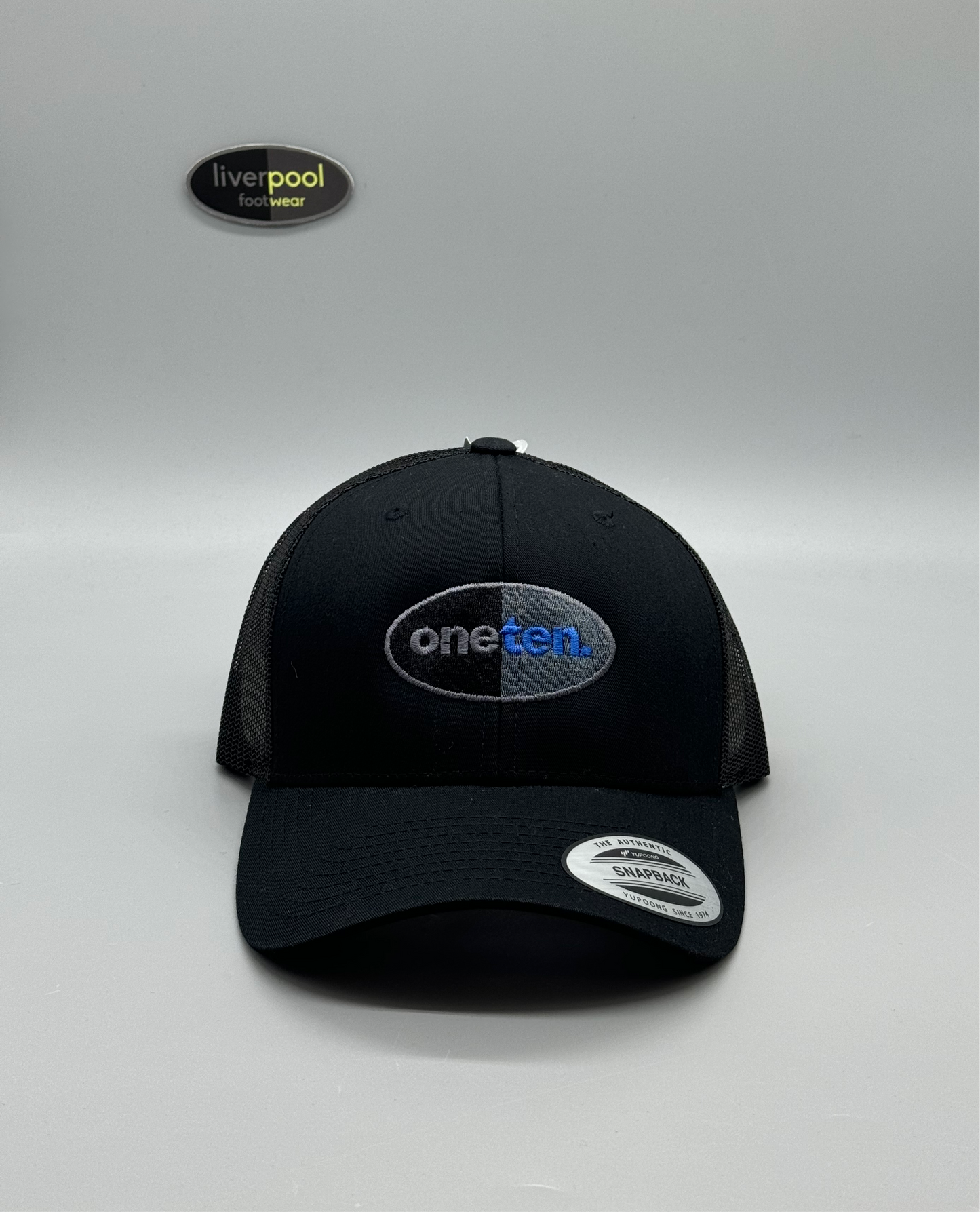 Black / Photo Blue Trucker Cap