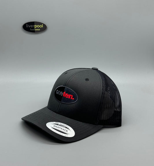 Grey / Red Trucker Cap