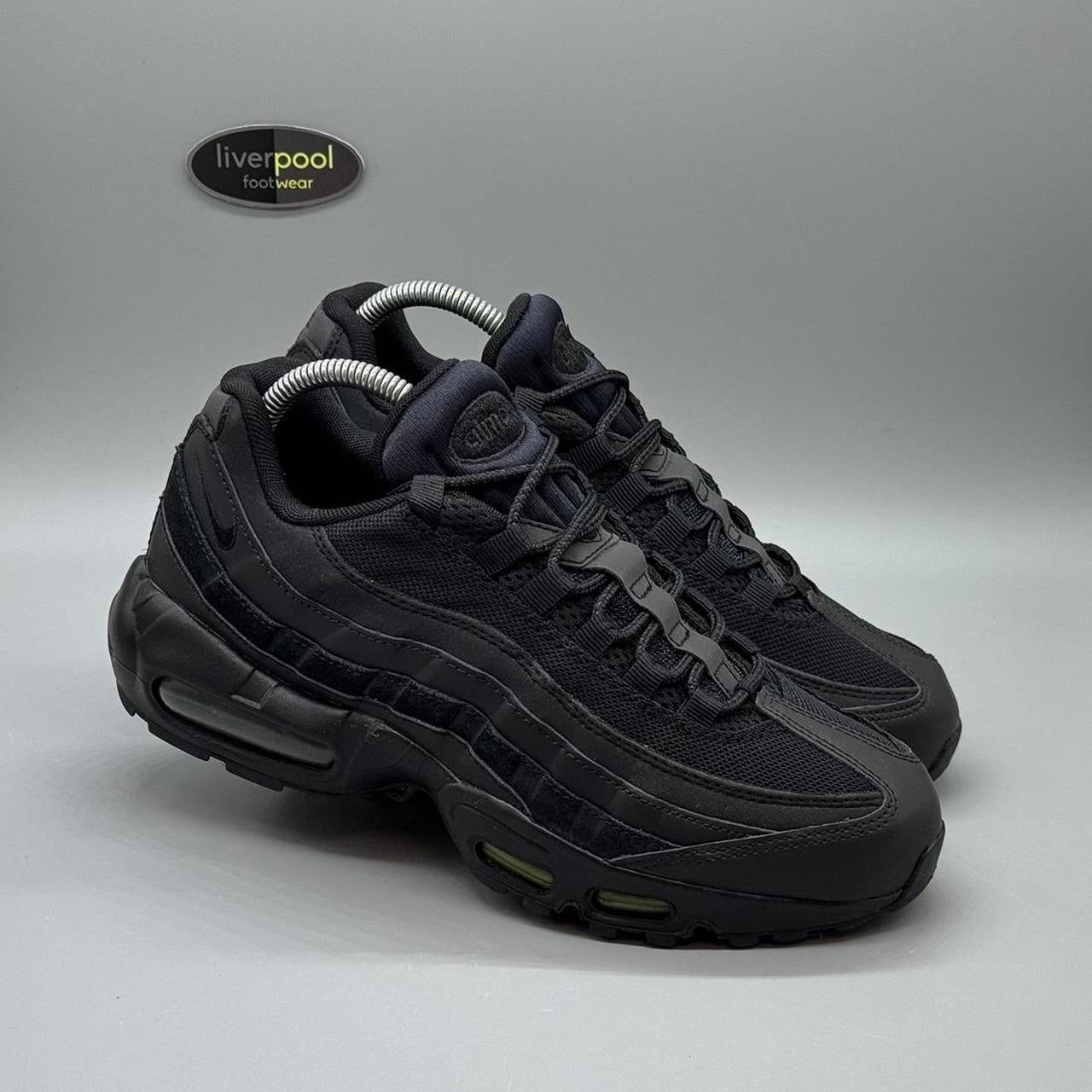 Nike Air Max 95 - Leather Triple Black 2016