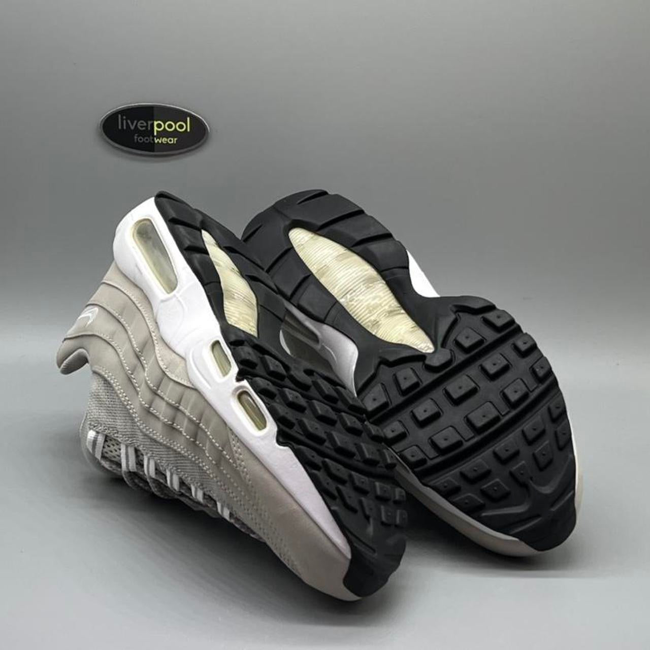 Air max 95 granite best sale white black