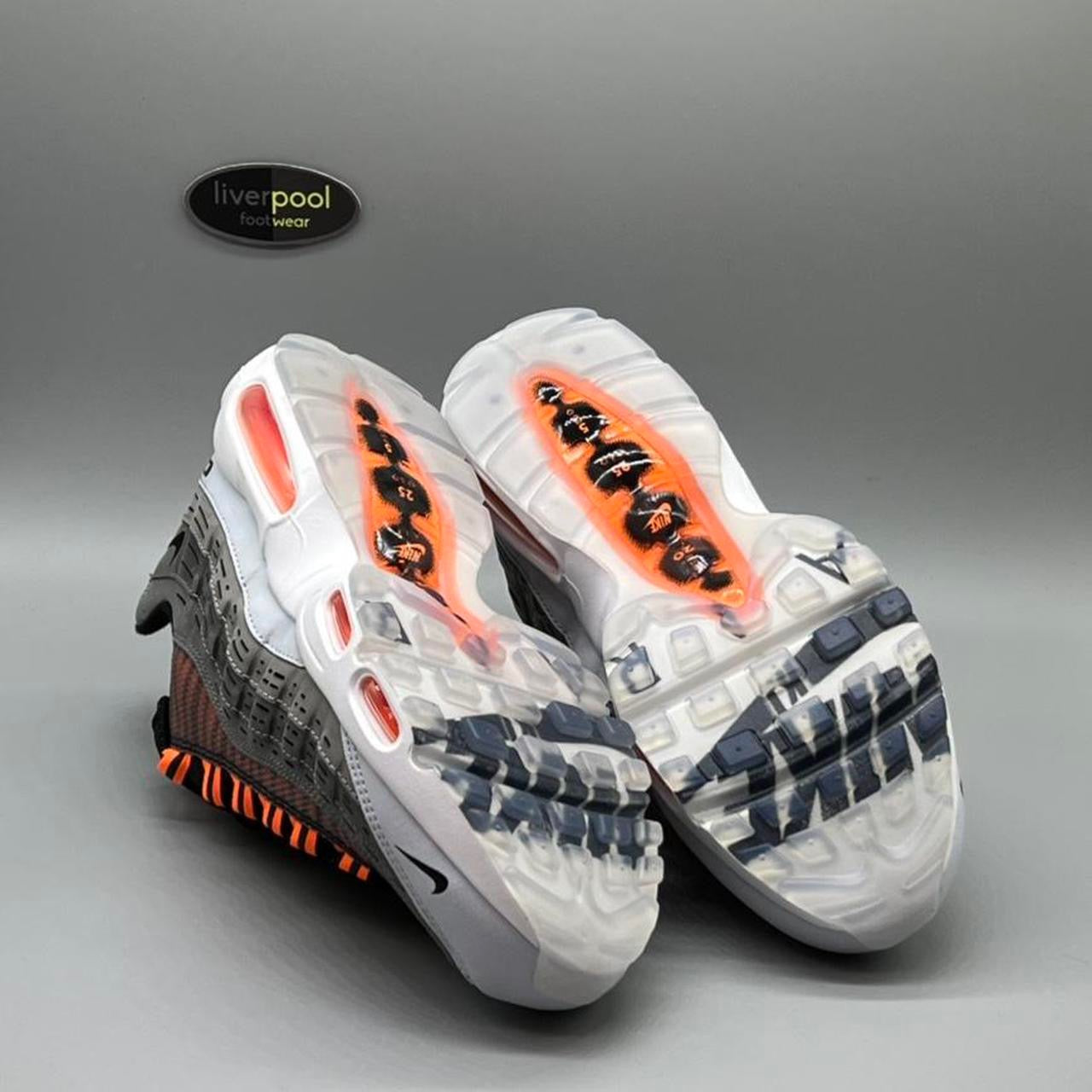 Nike Air Max 95/Kim Jones (Black/Total Orange/Dark Grey/Cool Grey) Men's  Shoes - Yahoo Shopping