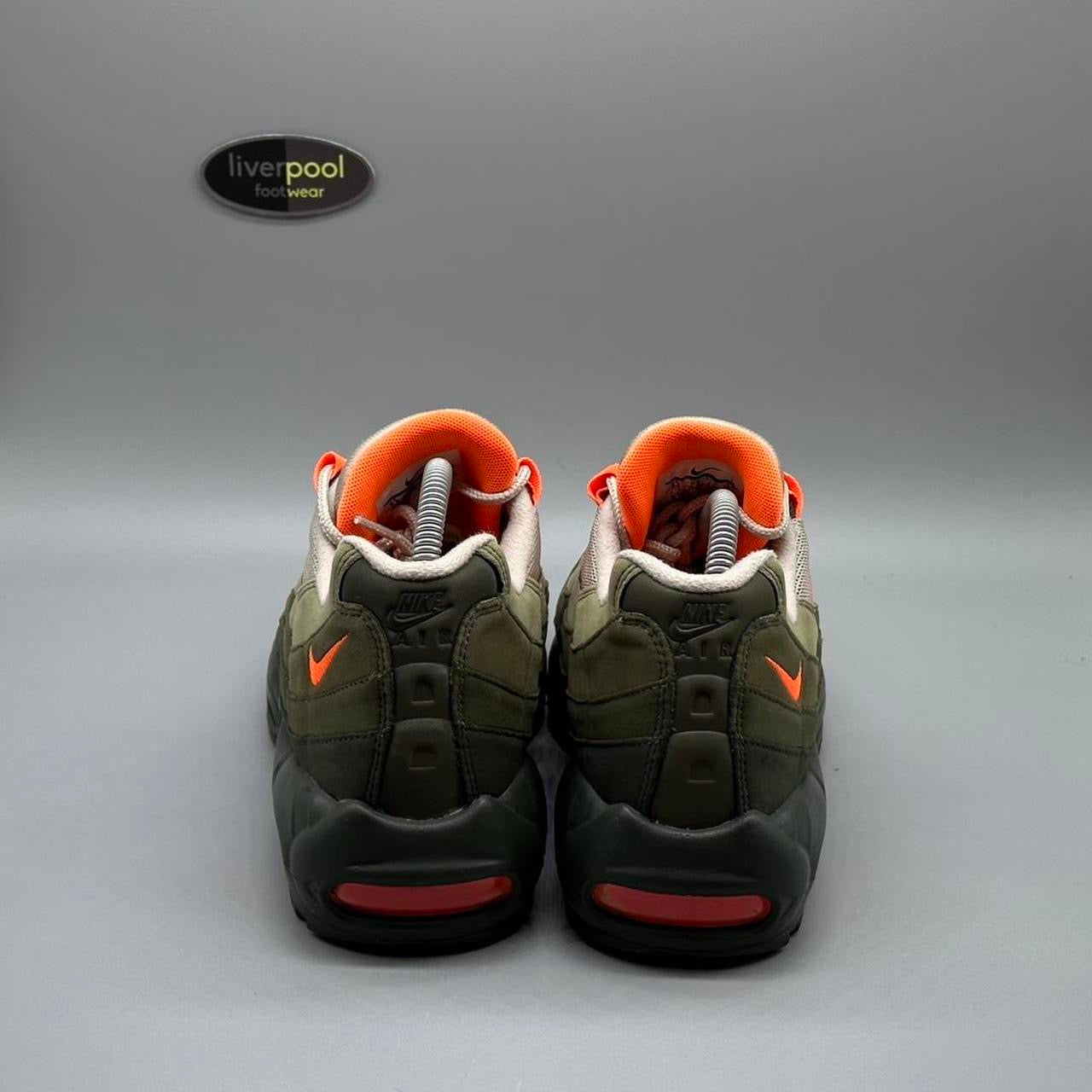 Nike air max 95 orange cheap olive